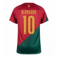 Portugal Bernardo Silva #10 Heimtrikot WM 2022 Kurzarm